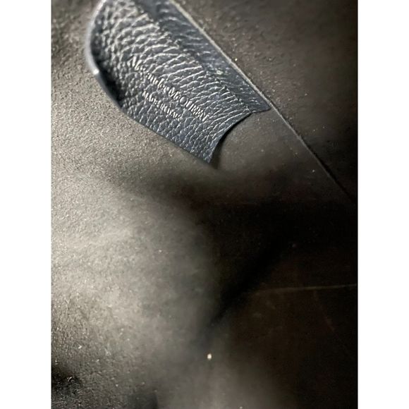 Alexander McQueen Gold Skull Black Leather Shopper Travel Tote Bag - Picture 7 of 13